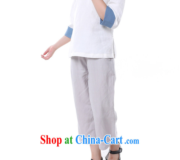China's national air-chieh Han-cotton long-sleeved T-shirt the Commission/retro linen T-shirt mother and child-parent sub-assembly if the pixel color children 7 135 CM pictures, price, brand platters! Elections are good character, the national distribution, so why buy now enjoy more preferential! Health