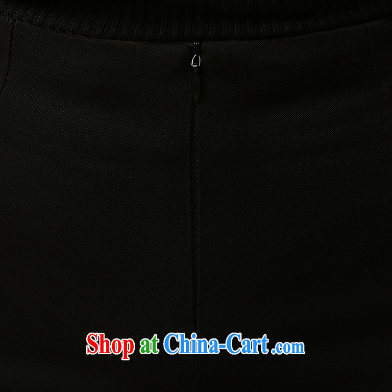 The CYD HO Kwun Tong' Fan Dance 2014 autumn and winter clothing new short pants, Ms. Shen embroidered black trousers K 4502 black 22, Sau looked Tang, shopping on the Internet