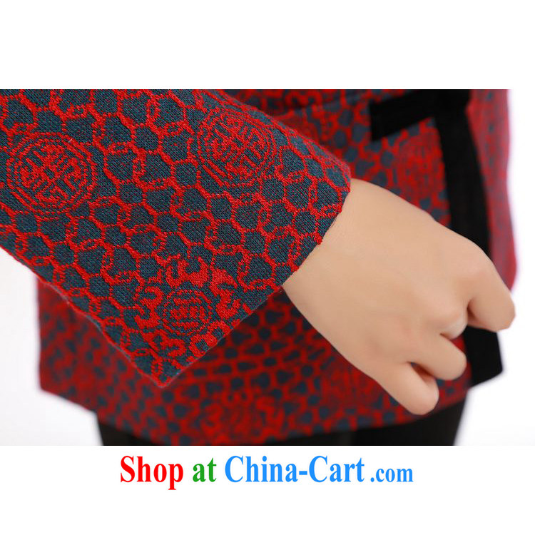meropia new Autumn with stylish stamp beauty and comfortable style with short T-shirt AAMP - AE lapel Tang 5 color dark red XL pictures, price, brand platters! Elections are good character, the national distribution, so why buy now enjoy more preferential! Health