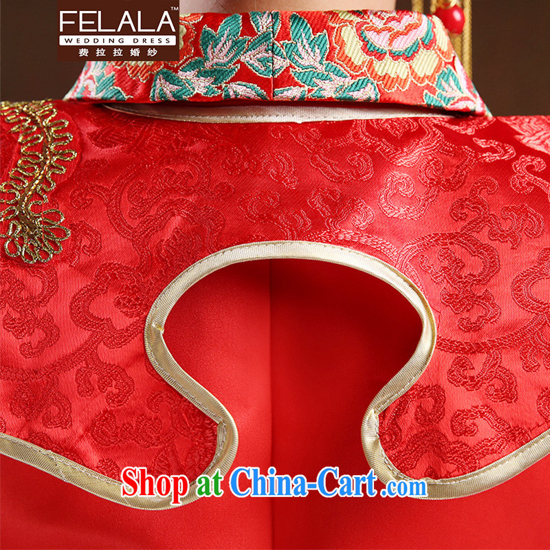 Ferrara 2015 bride Chinese antique dresses elegant damask-su Wo service serving toast M Suzhou shipping, La wedding (FELALA), online shopping