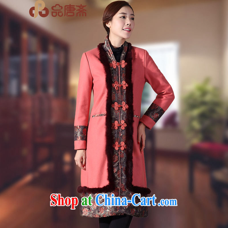 Mr Henry Tang, Id al-Fitr 2014 winter clothes new Ethnic Wind long-sleeved retro improved cheongsam shirt red XL, Tang ID al-Fitr, shopping on the Internet