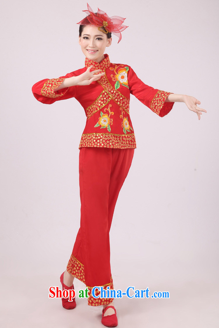 I should be grateful if you would arrange for her dream modern dance costumes yangko clothing fans dance clothing costume Janggu HXYM service 0019 red XXXL pictures, price, brand platters! Elections are good character, the national distribution, so why buy now enjoy more preferential! Health