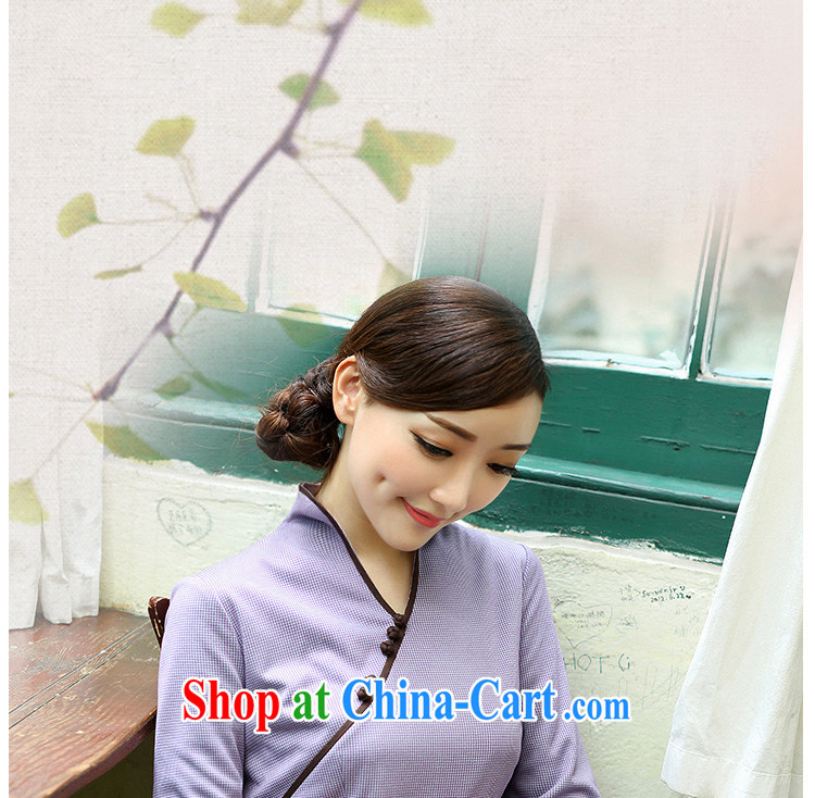 once and for all and fatally jealous Zi Yu new cheongsam dress retro elegant 2015 spring and summer cheongsam dress improved stylish beauty in color 2 XL pictures, price, brand platters! Elections are good character, the national distribution, so why buy now enjoy more preferential! Health