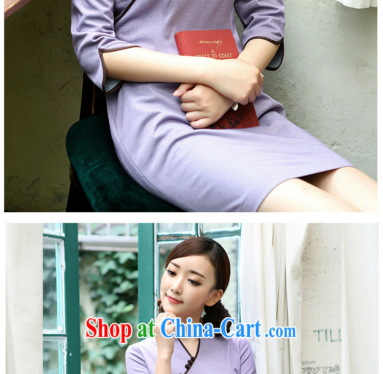 once and for all and fatally jealous Zi Yu new cheongsam dress retro elegant 2015 spring and summer cheongsam dress improved stylish beauty in color 2 XL pictures, price, brand platters! Elections are good character, the national distribution, so why buy now enjoy more preferential! Health