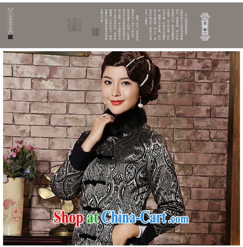 The CYD HO Kwun Tong' seeking for gross quilted coat 2015 winter clothing new, thick, Tang with quilted coat TC 4929 gray S pictures, price, brand platters! Elections are good character, the national distribution, so why buy now enjoy more preferential! Health