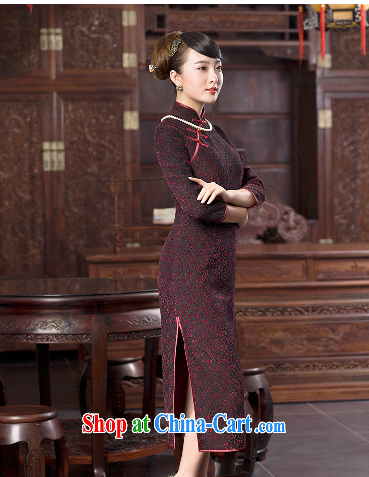 Birds love 2015 spring new lace wool composite cheongsam dress improved stylish long cheongsam shown in Figure XXL pictures, price, brand platters! Elections are good character, the national distribution, so why buy now enjoy more preferential! Health