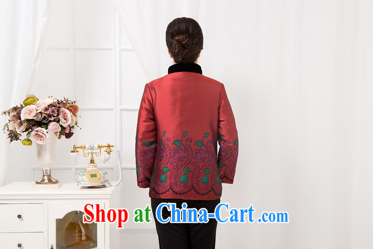 South-eastern noblesse oblige 2015 winter clothing New Tang with quilted coat middle-aged female mom with cotton clothes with her mother, Ms. Tang red 5 XL pictures, price, brand platters! Elections are good character, the national distribution, so why buy now enjoy more preferential! Health