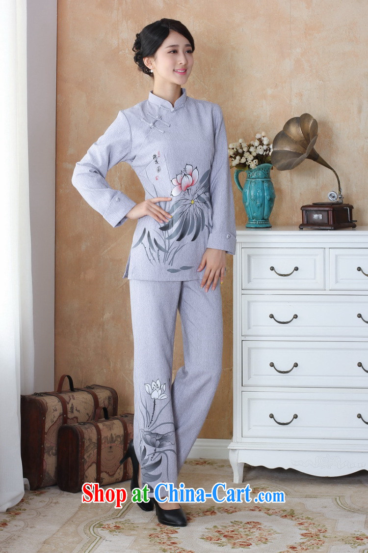 Jing An older, Tang mounted units the spring loaded package, for hand-painted Chinese T-shirt pants Package - 3 silver 3XL pictures, price, brand platters! Elections are good character, the national distribution, so why buy now enjoy more preferential! Health