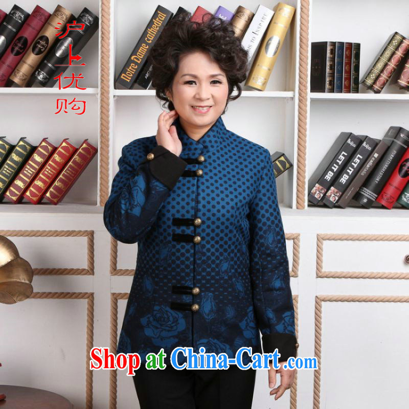 Shanghai, optimizing Pre-IPO Share Option Scheme, older women Tang with autumn and winter jackets with jacket, for Chinese female parka brigades