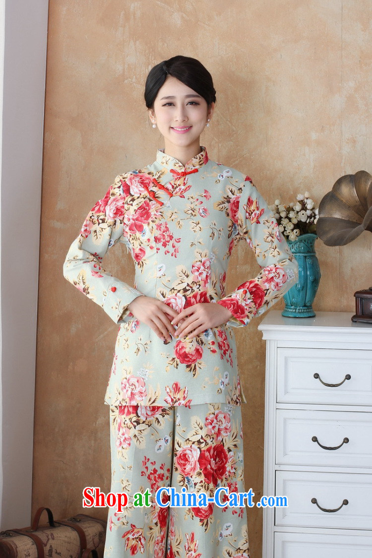 Jing An older Chinese Water ink stamp duty cotton Ma spring pants Wide Leg pants - 1m White 4XL pictures, price, brand platters! Elections are good character, the national distribution, so why buy now enjoy more preferential! Health