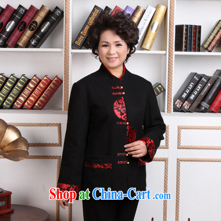 And Jing Ge older female Tang with winter clothes T-shirt jacket, for Chinese female wool jacket? Tang - 1 red 4 XL pictures, price, brand platters! Elections are good character, the national distribution, so why buy now enjoy more preferential! Health