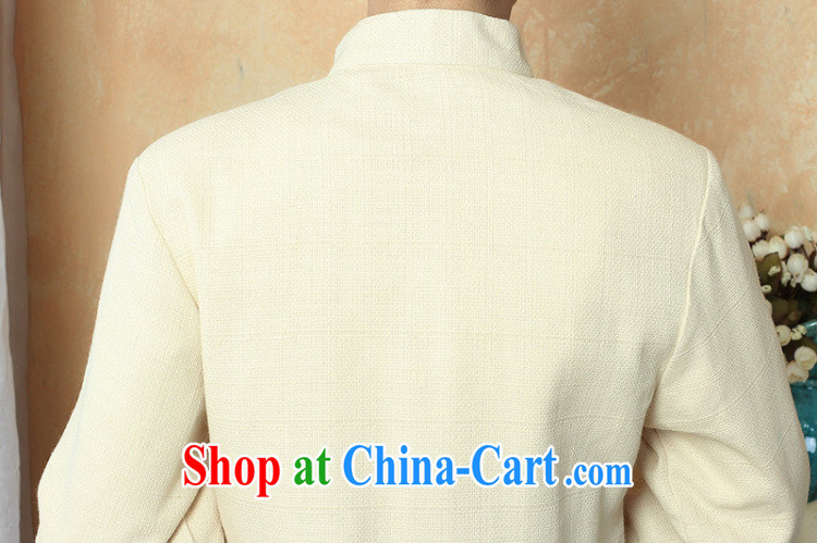 He Jing Ge female Tang with autumn and winter jackets with jacket, cotton for the Tang with T-shirt national costume show clothing - 2 beige 3XL pictures, price, brand platters! Elections are good character, the national distribution, so why buy now enjoy more preferential! Health