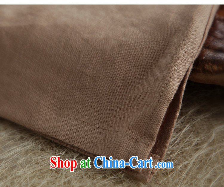 Autumn marks the Han-The full chamber, Magnolia linen female Chinese cotton the literary and art nouveau brown brown M pictures, price, brand platters! Elections are good character, the national distribution, so why buy now enjoy more preferential! Health