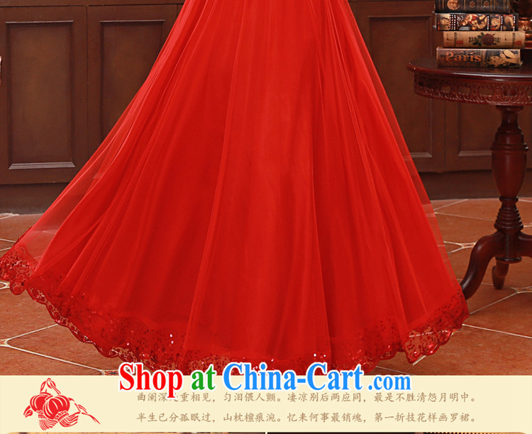 Service was good in autumn and winter 2015 new, red bride Chinese wedding dress toast serving married Yi long-sleeved dresses, winter, long dress 2XL pictures, price, brand platters! Elections are good character, the national distribution, so why buy now enjoy more preferential! Health