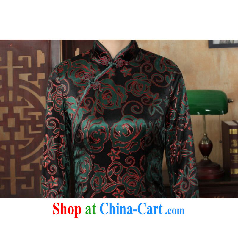 Shanghai, optimize purchase Chinese improved cheongsam dress long skirt-stretch the wool beauty dresses skirts 7 cuff picture color 2 XL, Shanghai, optimization, and, online shopping