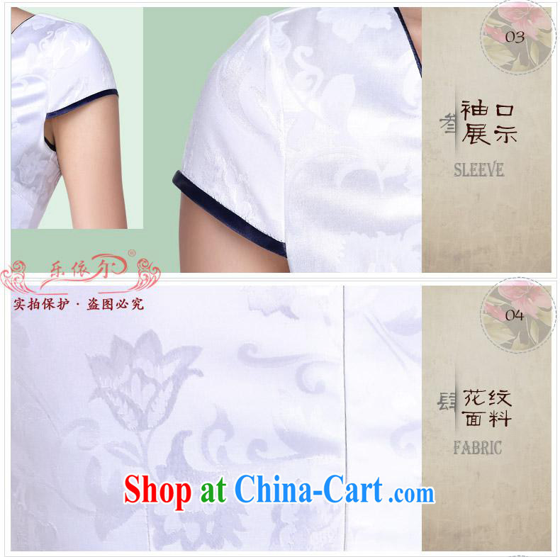 Health concerns and, in accordance with 2014 new hand-painted cheongsam dress elegant sexy improved cheongsam short, cultivating graphics thin retro white XXL pictures, price, brand platters! Elections are good character, the national distribution, so why buy now enjoy more preferential! Health