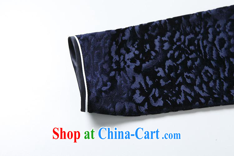 Health Concerns 2014 autumn and winter new female embossing improved stylish retro facade wool short cheongsam QF 141,001 blue XXXXL pictures, price, brand platters! Elections are good character, the national distribution, so why buy now enjoy more preferential! Health
