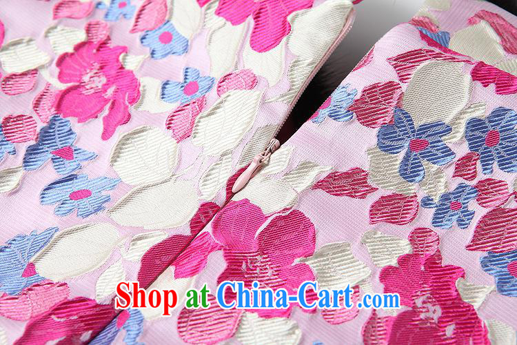Health Concerns 2014 autumn and winter, the girls improved stylish spell gross sleeveless quilted is not the Lao short cheongsam QF of 141,014 red XXL pictures, price, brand platters! Elections are good character, the national distribution, so why buy now enjoy more preferential! Health