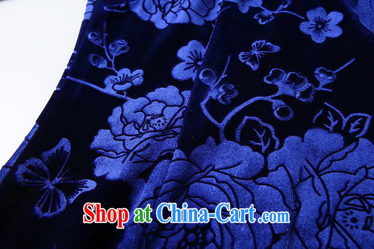Health Concerns 2014 autumn and winter, the girls improved Stylish retro-flower cuff wool long cheongsam QF 141,008 purple XXXXL pictures, price, brand platters! Elections are good character, the national distribution, so why buy now enjoy more preferential! Health