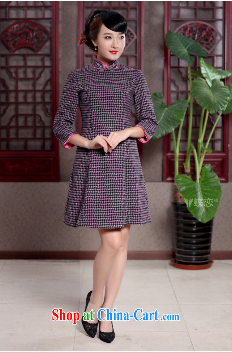 Butterfly Lovers 2015 spring new 1000 birds, improved stylish dresses dresses retro style Chinese qipao 49,108 1000 red Bird, XXL pictures, price, brand platters! Elections are good character, the national distribution, so why buy now enjoy more preferential! Health
