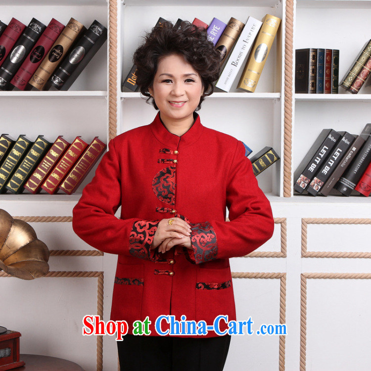 Shanghai, optimizing Pre-IPO Share Option Scheme, older women Tang with winter clothes T-shirt jacket, for Chinese female wool jacket? Tang - 1 red 4 XL pictures, price, brand platters! Elections are good character, the national distribution, so why buy now enjoy more preferential! Health