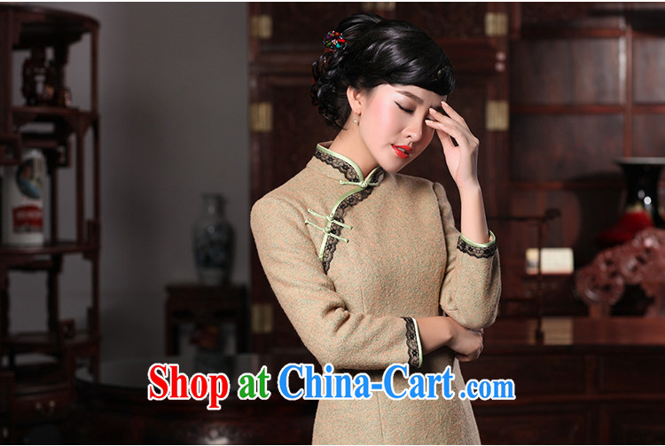 Bird lovers of oriental love 2015 spring new, thick warm lace stitching so gross cheongsam dress QC 589 figure XL pictures, price, brand platters! Elections are good character, the national distribution, so why buy now enjoy more preferential! Health