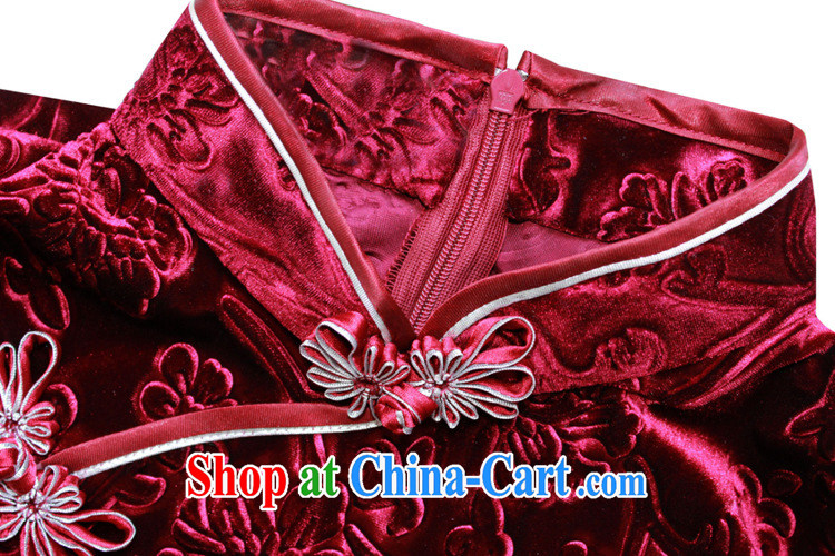 Still, the 2014 autumn and winter Chinese female decoration, dinner will wedding Chinese improved stylish retro dresses wool Ultra Long cheongsam red + cloak pictures, price, brand platters! Elections are good character, the national distribution, so why buy now enjoy more preferential! Health