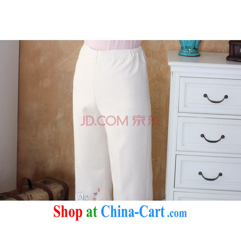 The frequency in older Chinese Water ink stamp duty cotton the spring pants - 3 dark 4 XL, the bandwidth, and shopping on the Internet