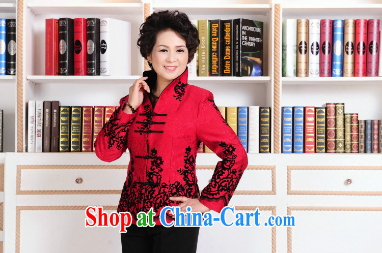 The frequency, older women Tang with autumn and winter jackets with jacket, for Chinese female parka brigades