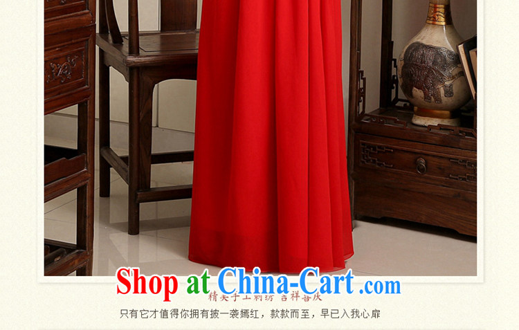 2015 new spring and summer bridal wedding toast serving evening dresses lace dress red flowers SMS snow woven red XL pictures, price, brand platters! Elections are good character, the national distribution, so why buy now enjoy more preferential! Health