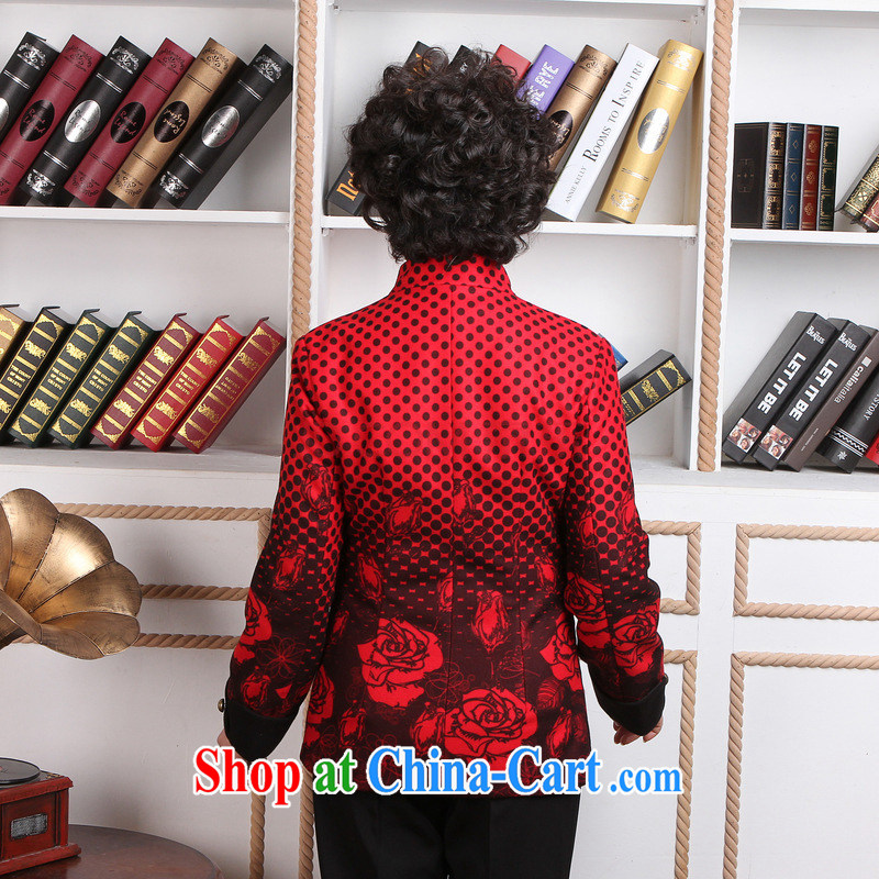 The frequency, older women Tang with autumn and winter Load T-shirt jacket, for Chinese female parka brigades