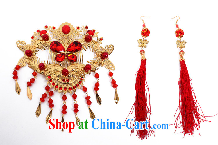 Leisure Facilities, Bridal head-dress earrings set bridal dresses with jewelry and fine jewelry earrings TS 888 red pictures, price, brand platters! Elections are good character, the national distribution, so why buy now enjoy more preferential! Health