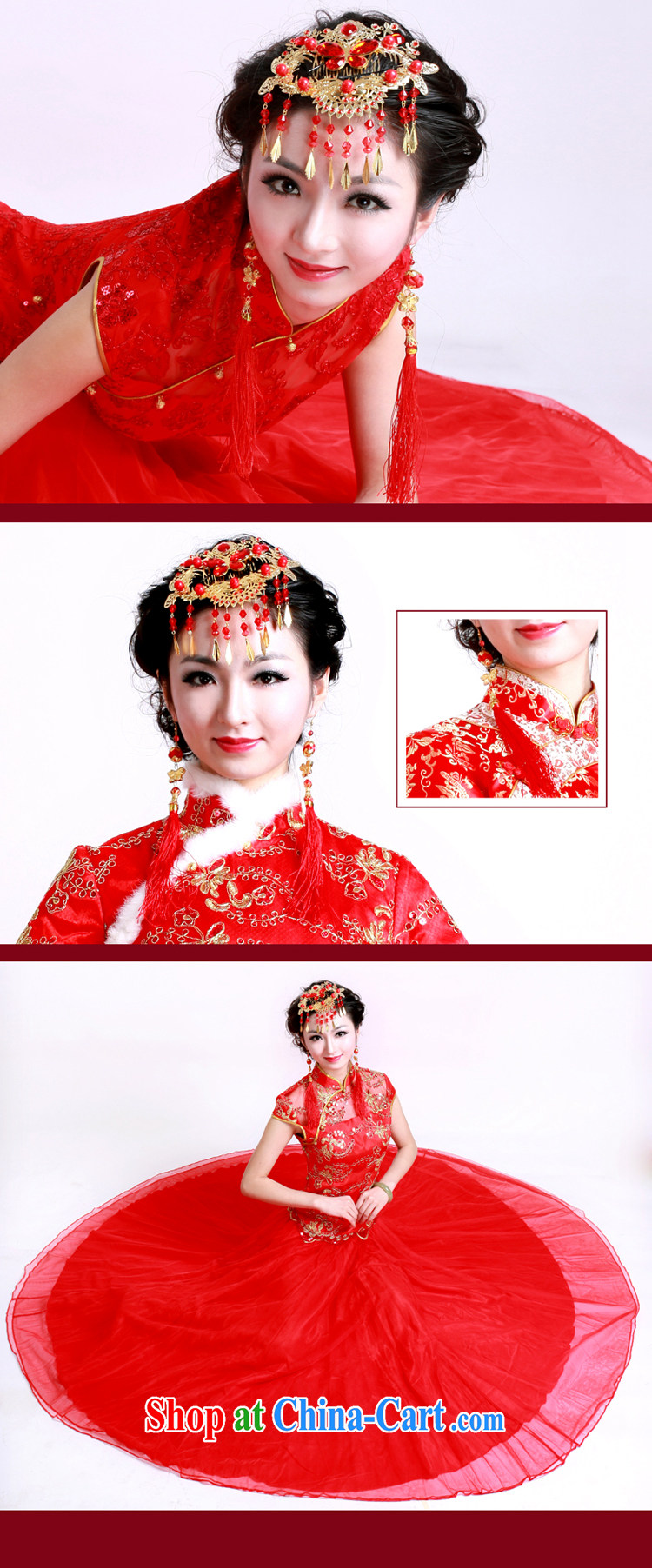Leisure Facilities, Bridal head-dress earrings set bridal dresses with jewelry and fine jewelry earrings TS 888 red pictures, price, brand platters! Elections are good character, the national distribution, so why buy now enjoy more preferential! Health
