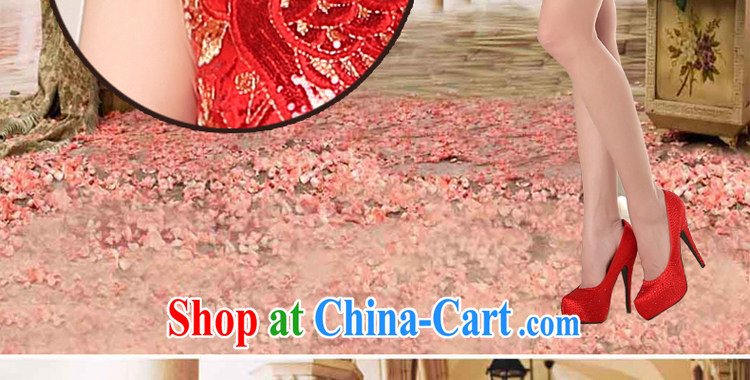Honey, bride bridal dresses bows clothes 2015 New red evening dress short lace beauty night pack and dress wedding dresses red XXL pictures, price, brand platters! Elections are good character, the national distribution, so why buy now enjoy more preferential! Health