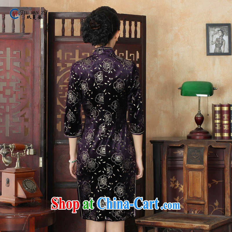 Ko Yo Mephidross 2015 Colorful spring and summer NEW classic Chinese style Beauty Fashion Ethnic Wind-scouring pads 7 sub-cuff is tight, for cheongsam TD TD 0029 0028 155/S, capital city sprawl, shopping on the Internet