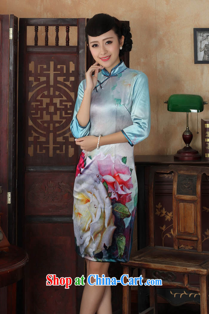 Ko Yo vines into colorful spring and summer new stylish Ethnic Wind and elegant 7 cuff gold velour beauty style cheongsam dress the code TD TD 0035 0030 175/2 XL pictures, price, brand platters! Elections are good character, the national distribution, so why buy now enjoy more preferential! Health