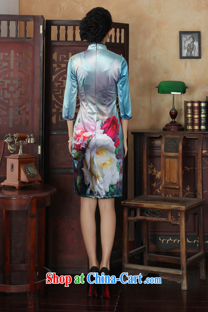 Ko Yo vines into colorful spring and summer new stylish Ethnic Wind and elegant 7 cuff gold velour beauty style cheongsam dress the code TD TD 0035 0030 175/2 XL pictures, price, brand platters! Elections are good character, the national distribution, so why buy now enjoy more preferential! Health