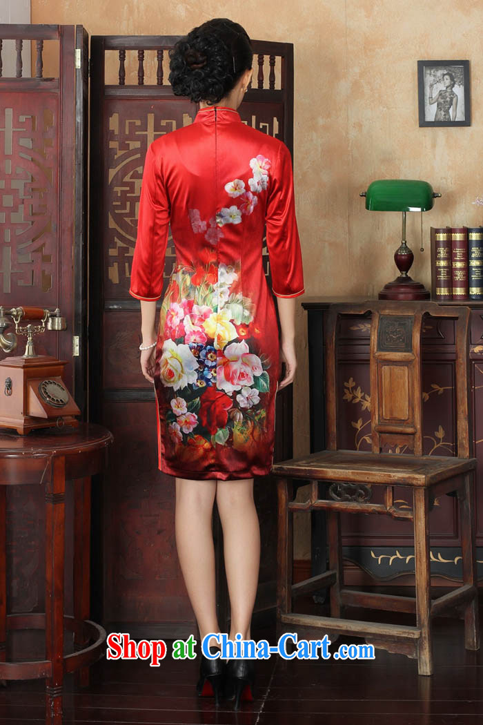 Ko Yo vines into colorful spring and summer new stylish Ethnic Wind and elegant 7 cuff gold velour beauty style cheongsam dress the code TD TD 0033 0033 180/3 XL pictures, price, brand platters! Elections are good character, the national distribution, so why buy now enjoy more preferential! Health