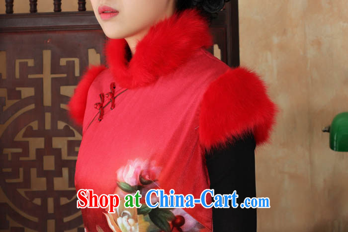 Ko Yo vines into colorful autumn and winter new stylish aura hair short-sleeved Ethnic Wind Lotus wool short sleeve cheongsam dress Y 0021 - C Y 0021 - C 175/2 XL pictures, price, brand platters! Elections are good character, the national distribution, so why buy now enjoy more preferential! Health