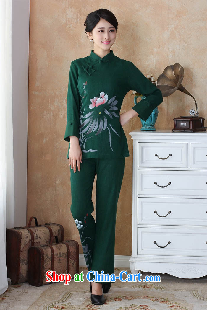 Capital city sprawl and new image of the lotus, for Dragonfly tie Noble and elegant autumn Kit outfit, Ms. 2508 - 3 army green 180/3 XL pictures, price, brand platters! Elections are good character, the national distribution, so why buy now enjoy more preferential! Health