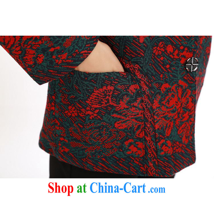 100 brigade Bailv new autumn replace stamp duty cultivating character Chinese shirt BS - AE autumn jackets 2-Color Green Red XL pictures, price, brand platters! Elections are good character, the national distribution, so why buy now enjoy more preferential! Health
