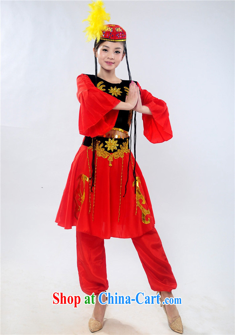 New special Xinjiang show clothing children's dance clothing stage costumes show girls the dress pants Kit HXYM 0025 red XL pictures, price, brand platters! Elections are good character, the national distribution, so why buy now enjoy more preferential! Health