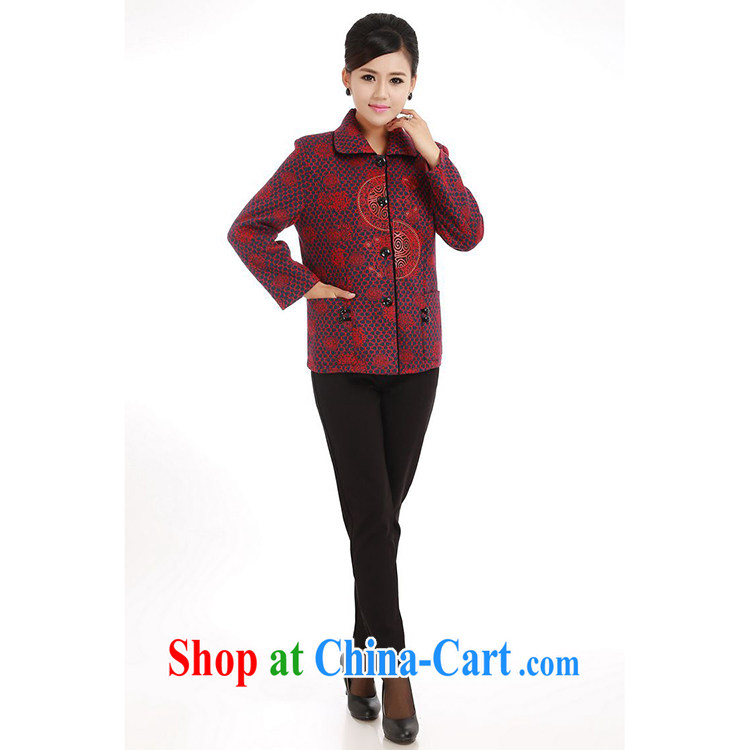 meropia new autumn replace stamp duty cultivating character Chinese shirt BS - AE lapel Tang 5 color deep red XL pictures, price, brand platters! Elections are good character, the national distribution, so why buy now enjoy more preferential! Health