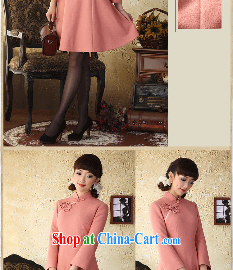 once and for all, fatally jealous fuser winter wool? 9 beauty-cuff dress Chinese Ethnic Wind and collar dresses stylish pink 2 XL pictures, price, brand platters! Elections are good character, the national distribution, so why buy now enjoy more preferential! Health