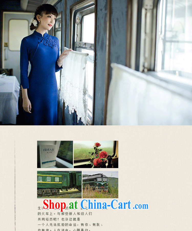 once and for all and without wind ripple Chinese wind cuff dress Chinese, for retro knitted dress Autumn with ethnic wind dresses candled XL pictures, price, brand platters! Elections are good character, the national distribution, so why buy now enjoy more preferential! Health