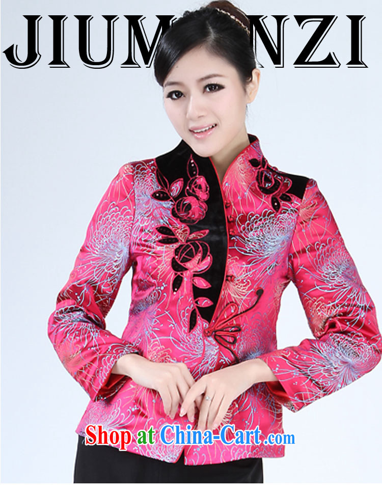 Ko Yo vines into colorful spring and new high-end damask personalized V brought a tight style manual tray snaps waterlily Tang jackets large number 2321 2321 - 1 180/ 3XL pictures, price, brand platters! Elections are good character, the national distribution, so why buy now enjoy more preferential! Health