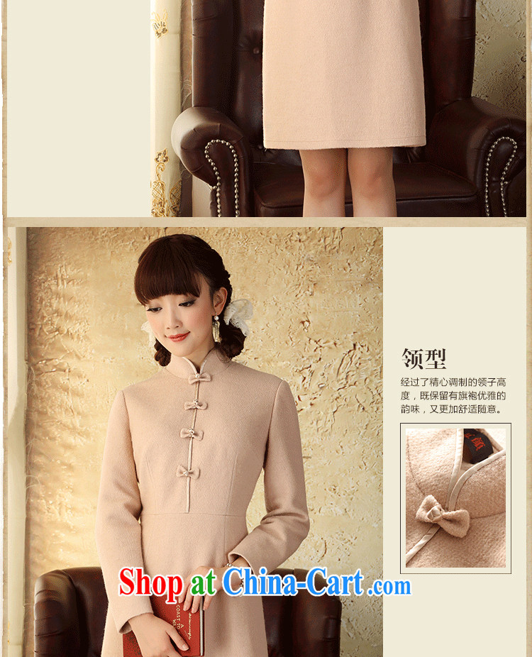 once and for all and proverbial hero-Jae Yong-high-end original wool? dresses fall and winter new antique Chinese beauty long-sleeved skirt workitem found 2 XL pictures, price, brand platters! Elections are good character, the national distribution, so why buy now enjoy more preferential! Health