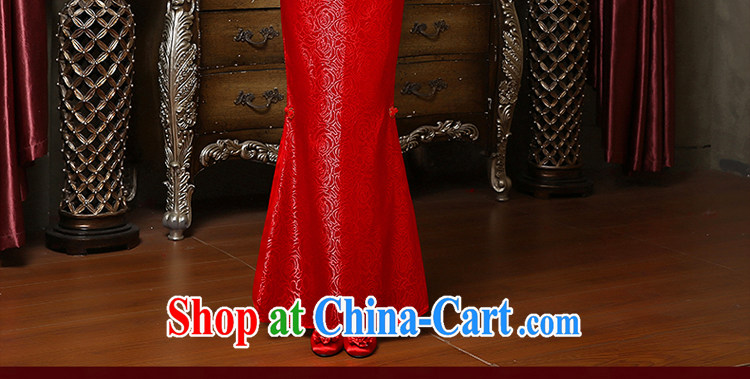 Honey, bride winter bridal dresses wedding toast serving long-sleeved long, large, red, wedding dresses cotton improved dress red XXXL pictures, price, brand platters! Elections are good character, the national distribution, so why buy now enjoy more preferential! Health