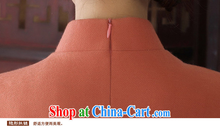 The absence of Windsor Mr NGAN Kam-chuen new hair do antique dresses wool? daily improved long-sleeved autumn and winter dresses, skirts 3220 Y D bare orange 2 XL pictures, price, brand platters! Elections are good character, the national distribution, so why buy now enjoy more preferential! Health