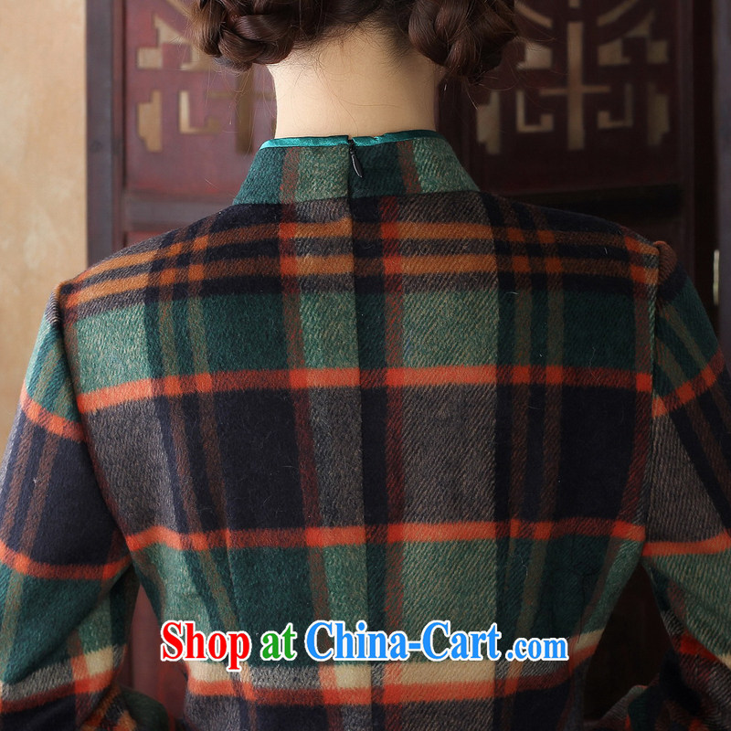 The cross-sectoral concept Windsor, tartan wool dresses? What about wool, long day, improved long-sleeved autumn and winter dresses, skirts Y D 3221 tartan L, cross-sectoral, Elizabeth, and shopping on the Internet